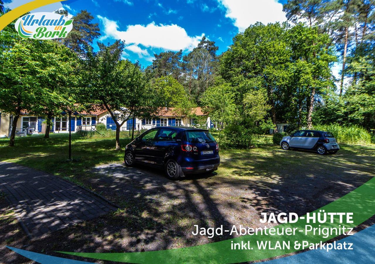 Jagd-Angler-Holzhaus-Im-Wald-Am-See Villa Kyritz Buitenkant foto